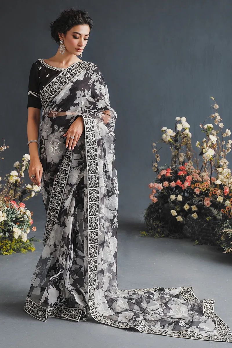 MUSHQ | LUXURY PRET PRINTED ORGANZA'23 | MIDNIGHT MIRAGE
