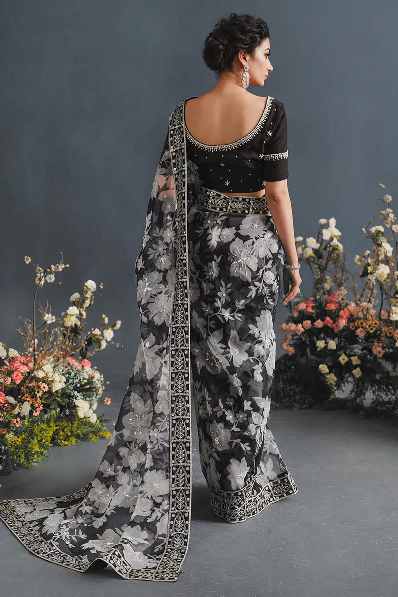 MUSHQ | LUXURY PRET PRINTED ORGANZA'23 | MIDNIGHT MIRAGE