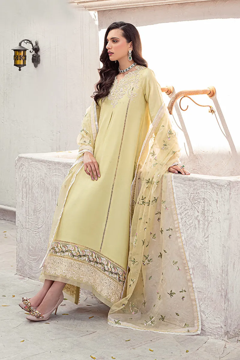 MUSHQ | LUXURY PRET PRINTED ORGANZA'23 | YOUNG WHEAT