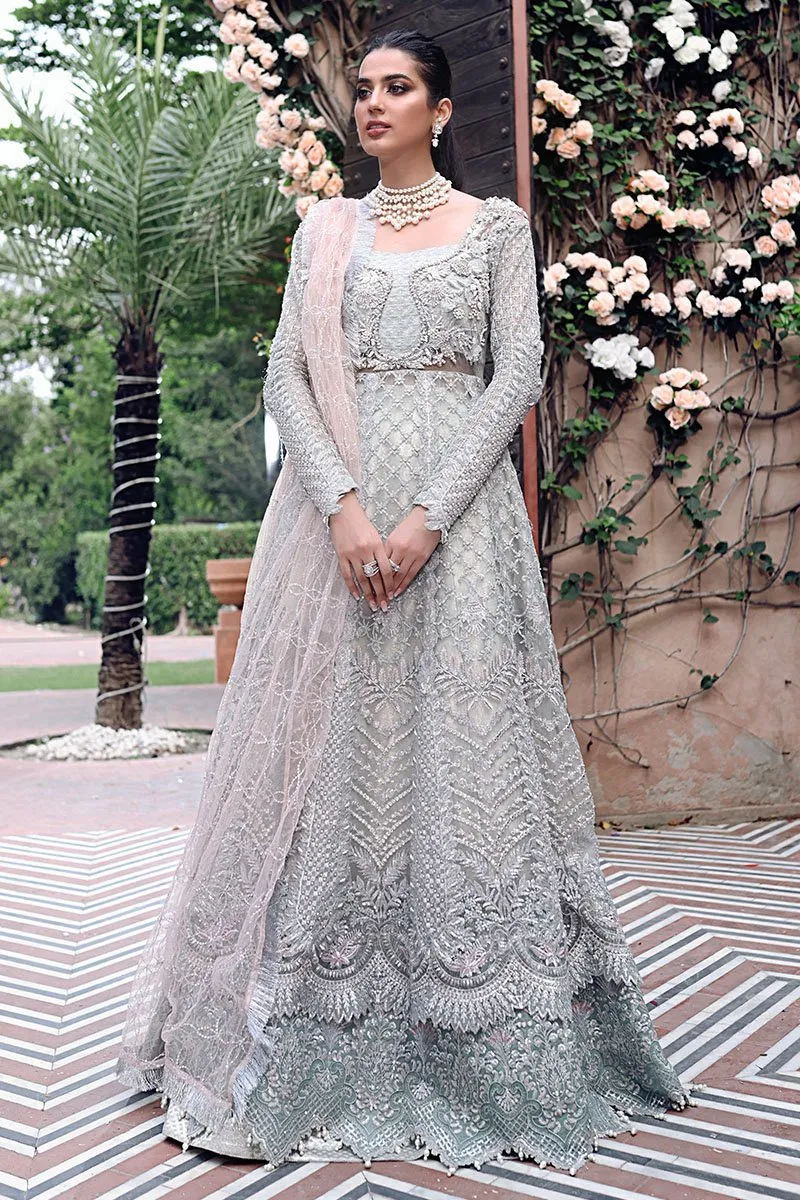 NADA | Mushq Dhee Rani Trousseau De Luxe Luxury Wedding Collection 2021 | Unstitched Embroidered Net Suits