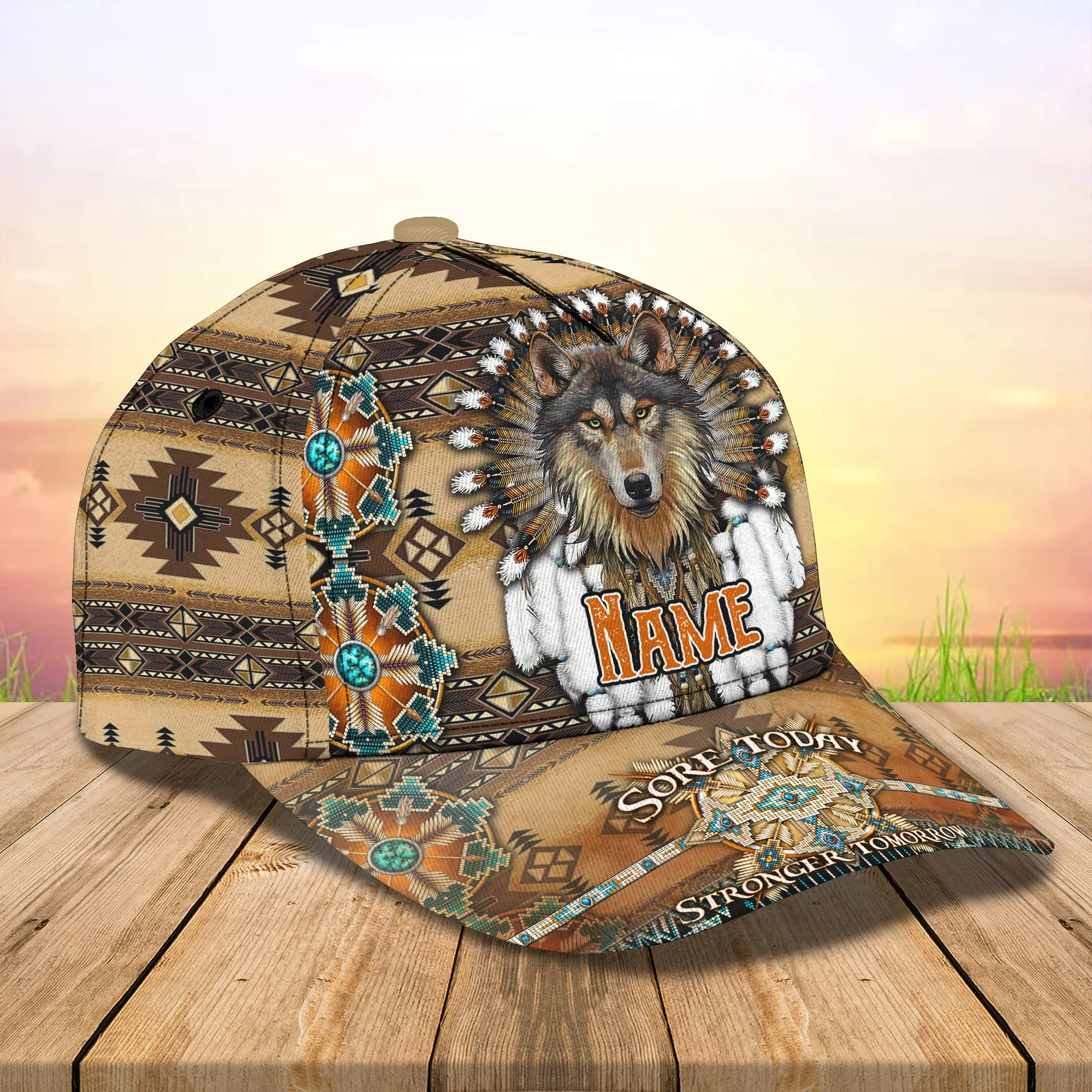 Native - Personalized Name Cap - Loop-Hd98 7
