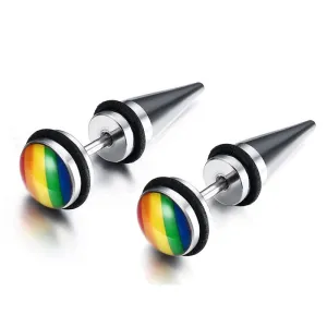 nisex nail stud earrings for women and men fashion