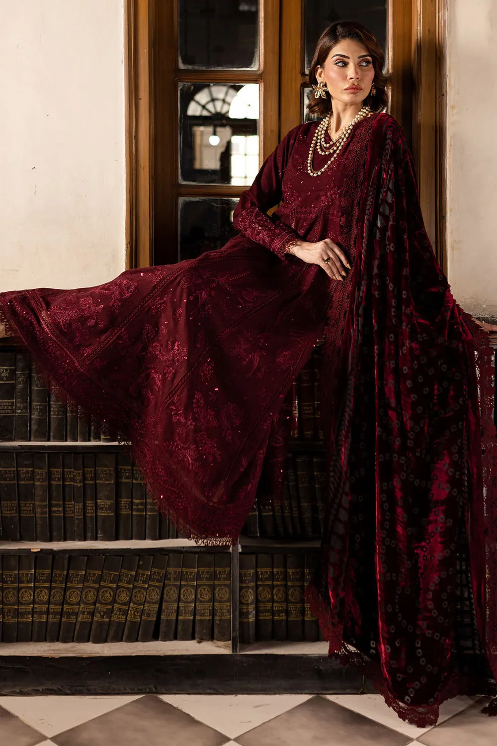 Nureh | Exclusive Shawl Collection '24 | NE-121
