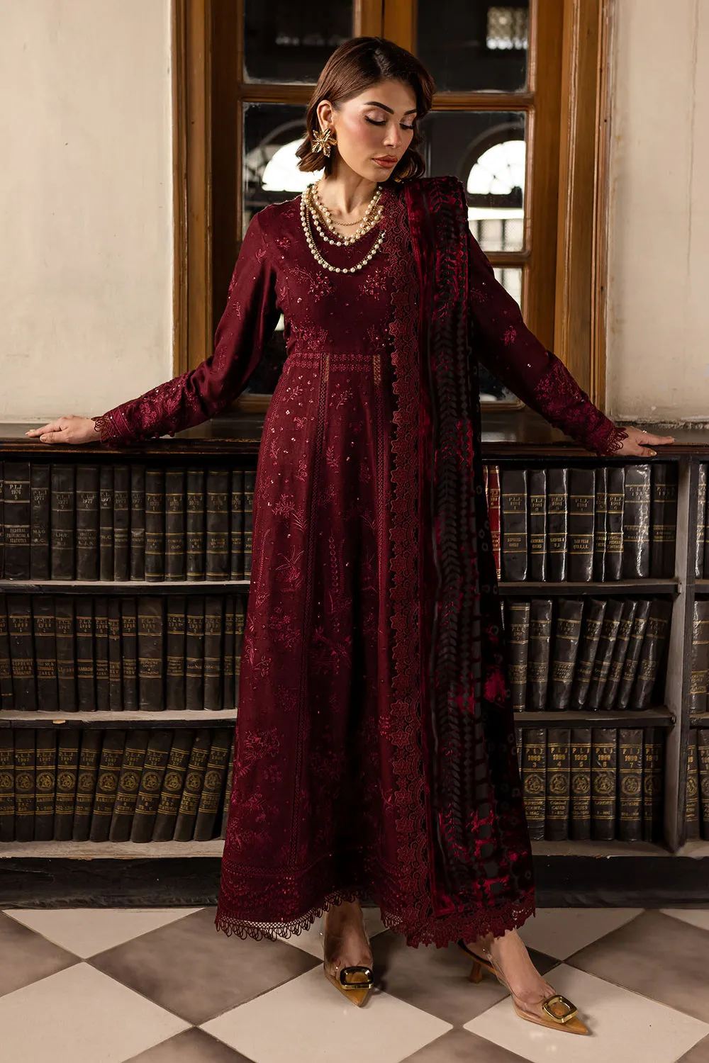 Nureh | Exclusive Shawl Collection '24 | NE-121