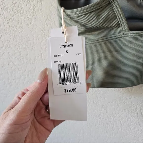 NWT L*Space Soren Top in Fairway