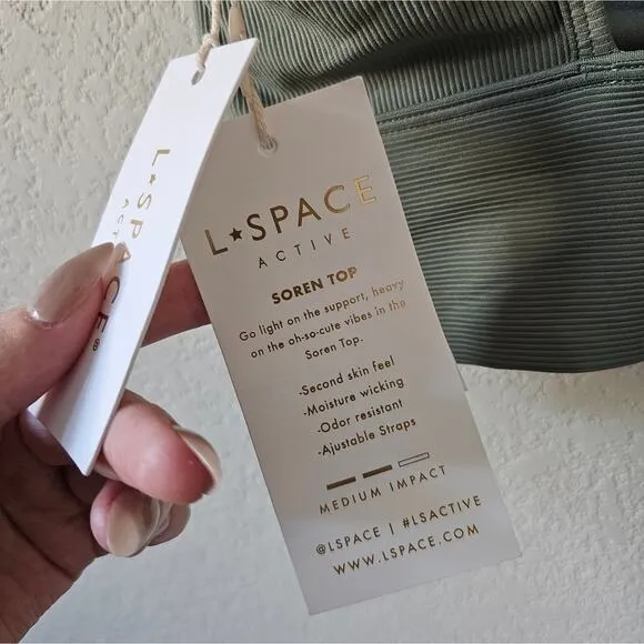 NWT L*Space Soren Top in Fairway