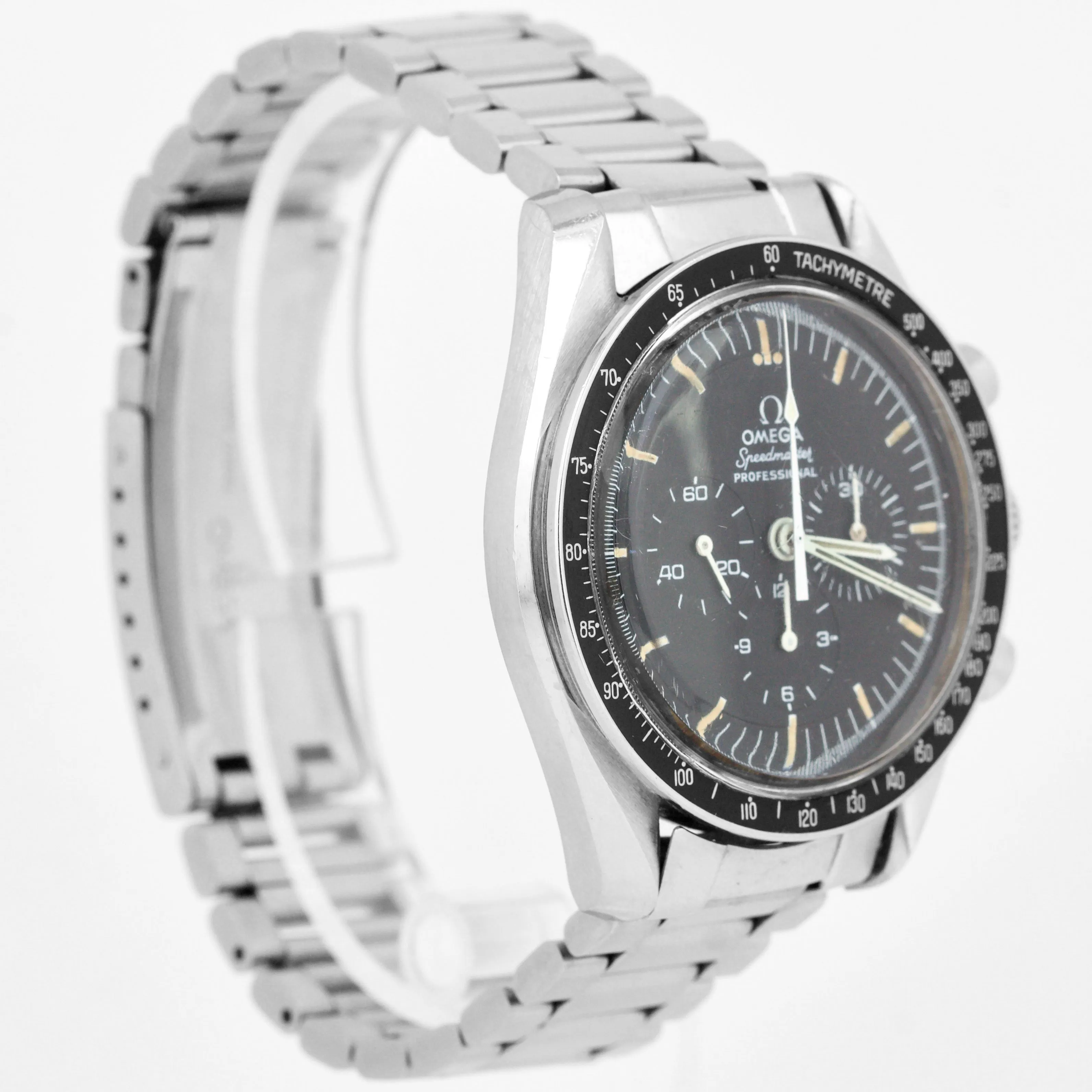 Omega Speedmaster Professional STRAIGHT WRITING 42mm Steel Moon Watch 145.022