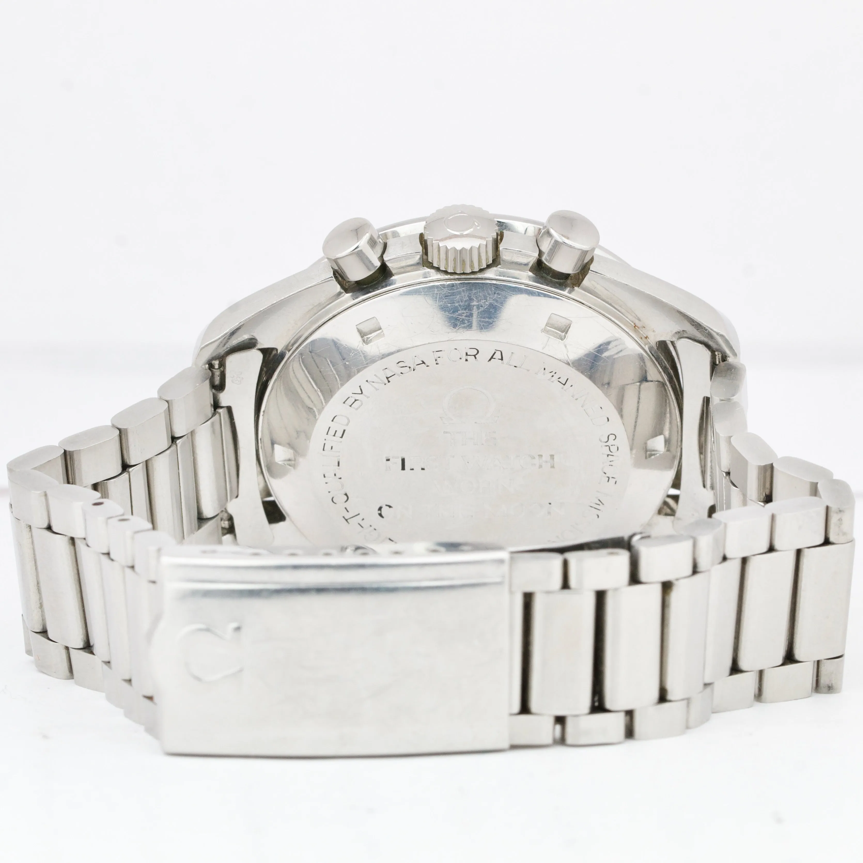 Omega Speedmaster Professional STRAIGHT WRITING 42mm Steel Moon Watch 145.022