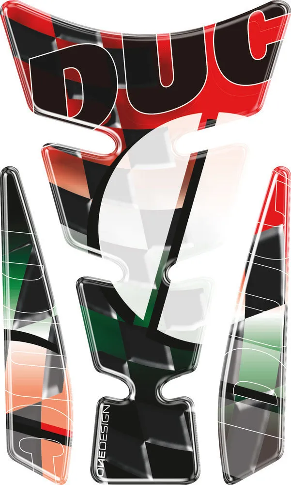 OneDesign Ducati Two Piece Tank Pad