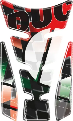 OneDesign Ducati Two Piece Tank Pad