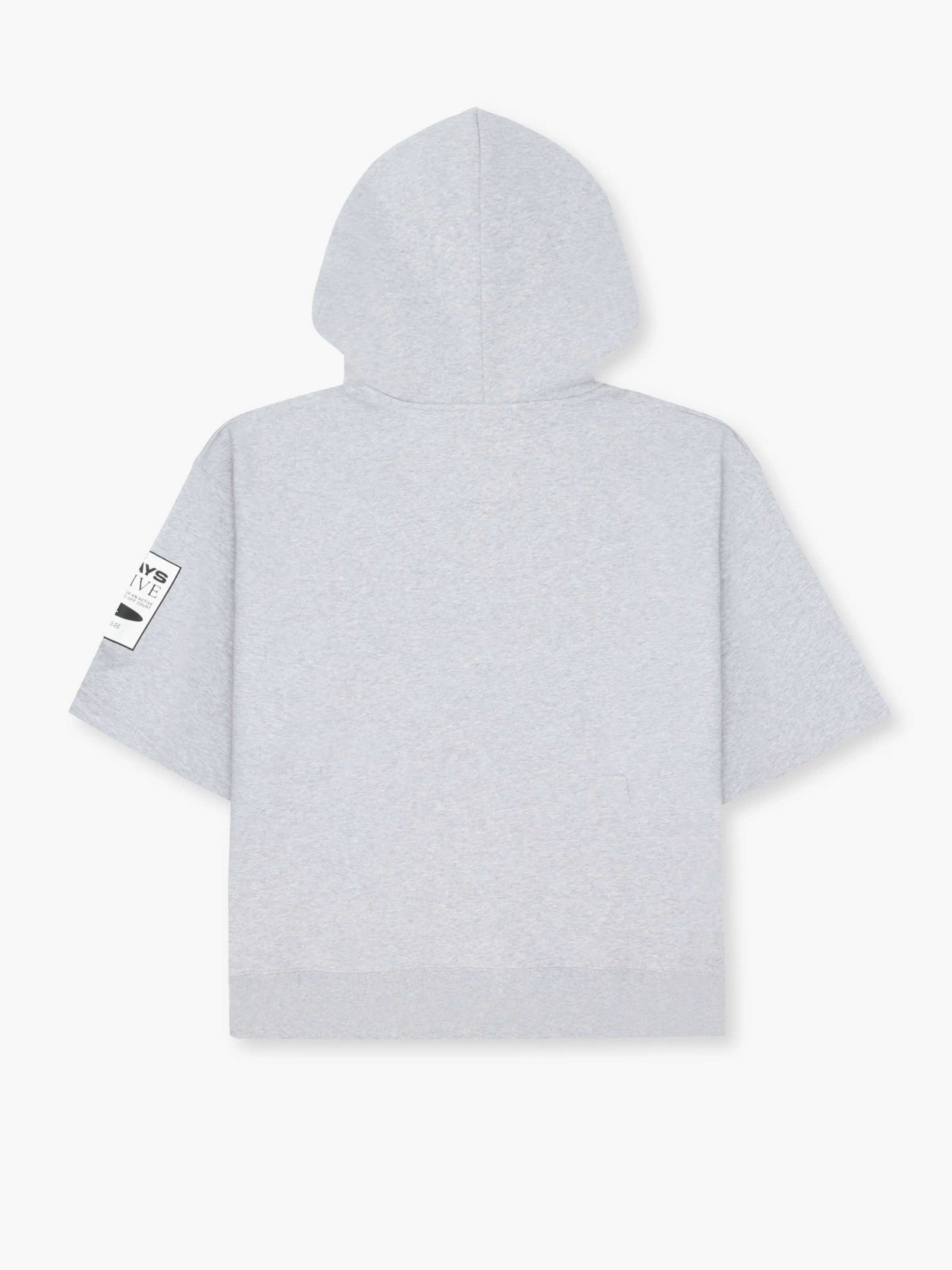 Organic Short Sleeve Hoodie