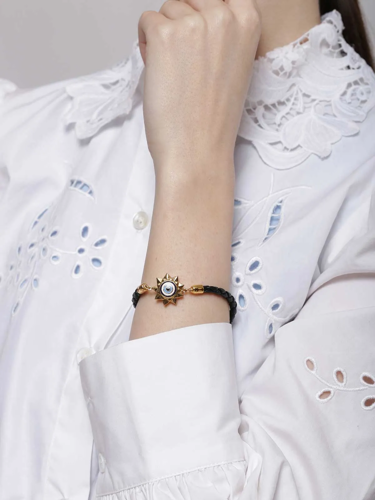 Outhouse   -   Eye Promise Eye Promise Trinity Suede Bracelet