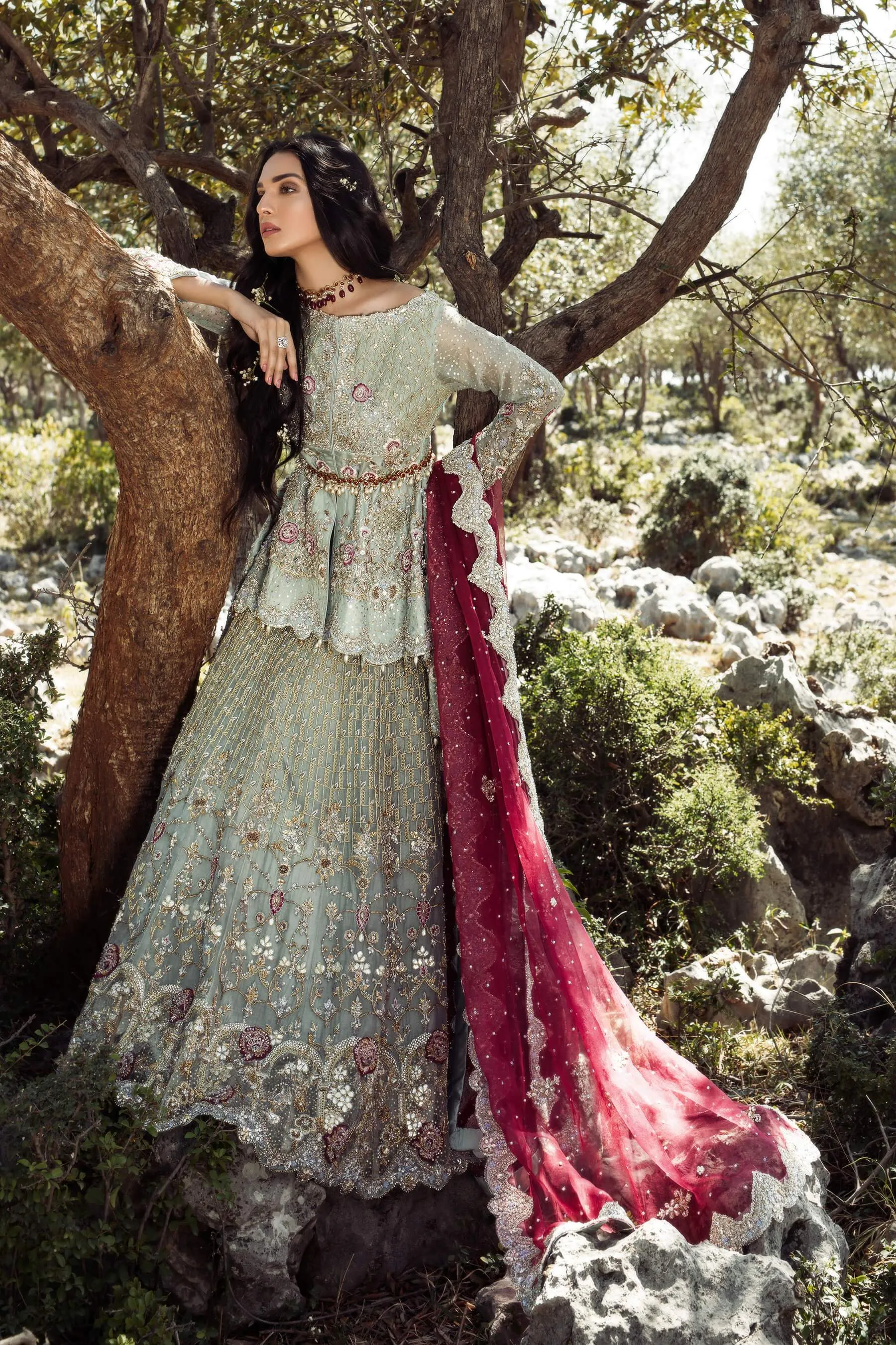 Pakistani Bridal Wear Online Shopping #C2071