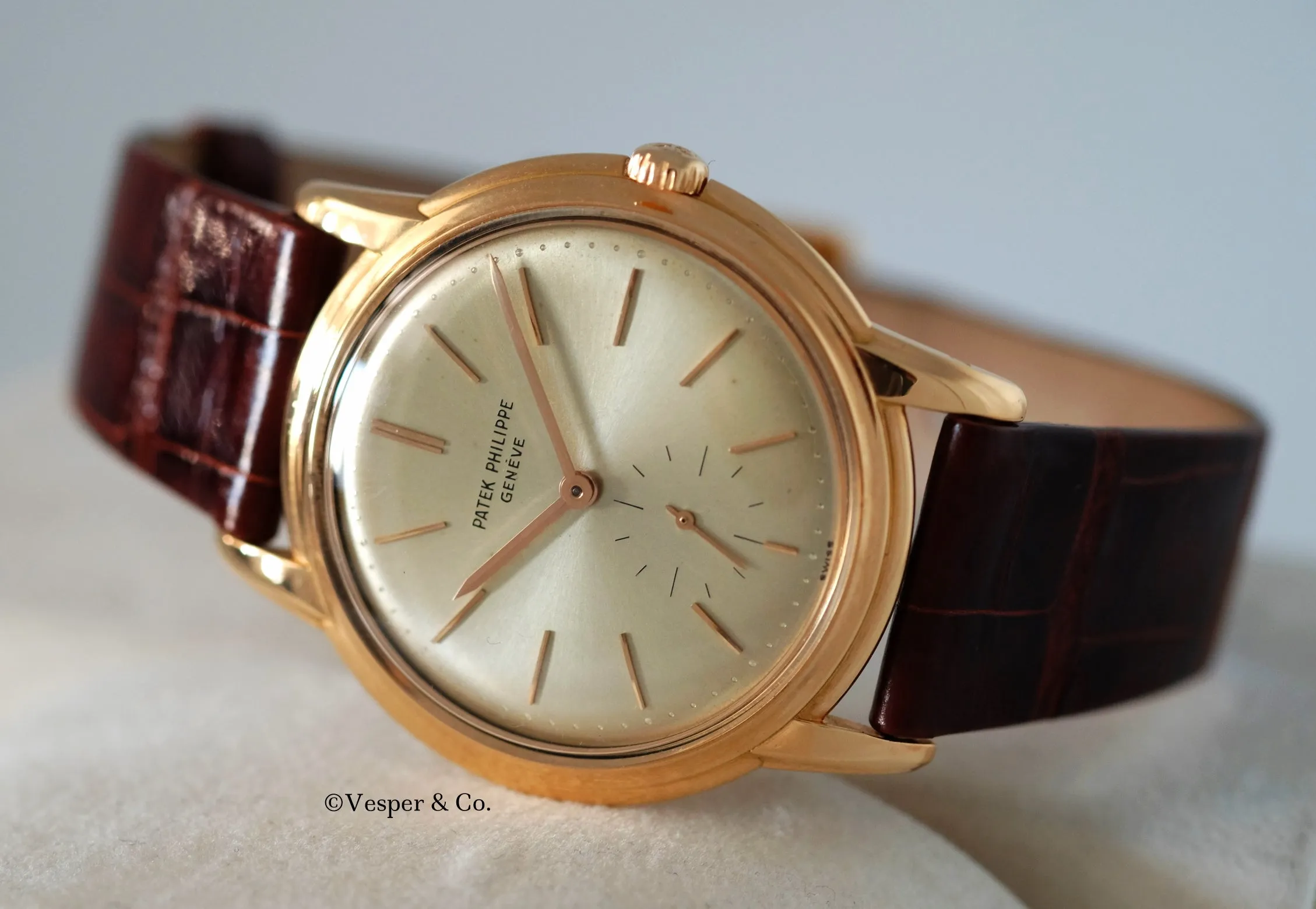 Patek Philippe White Gold Ref. 3445
