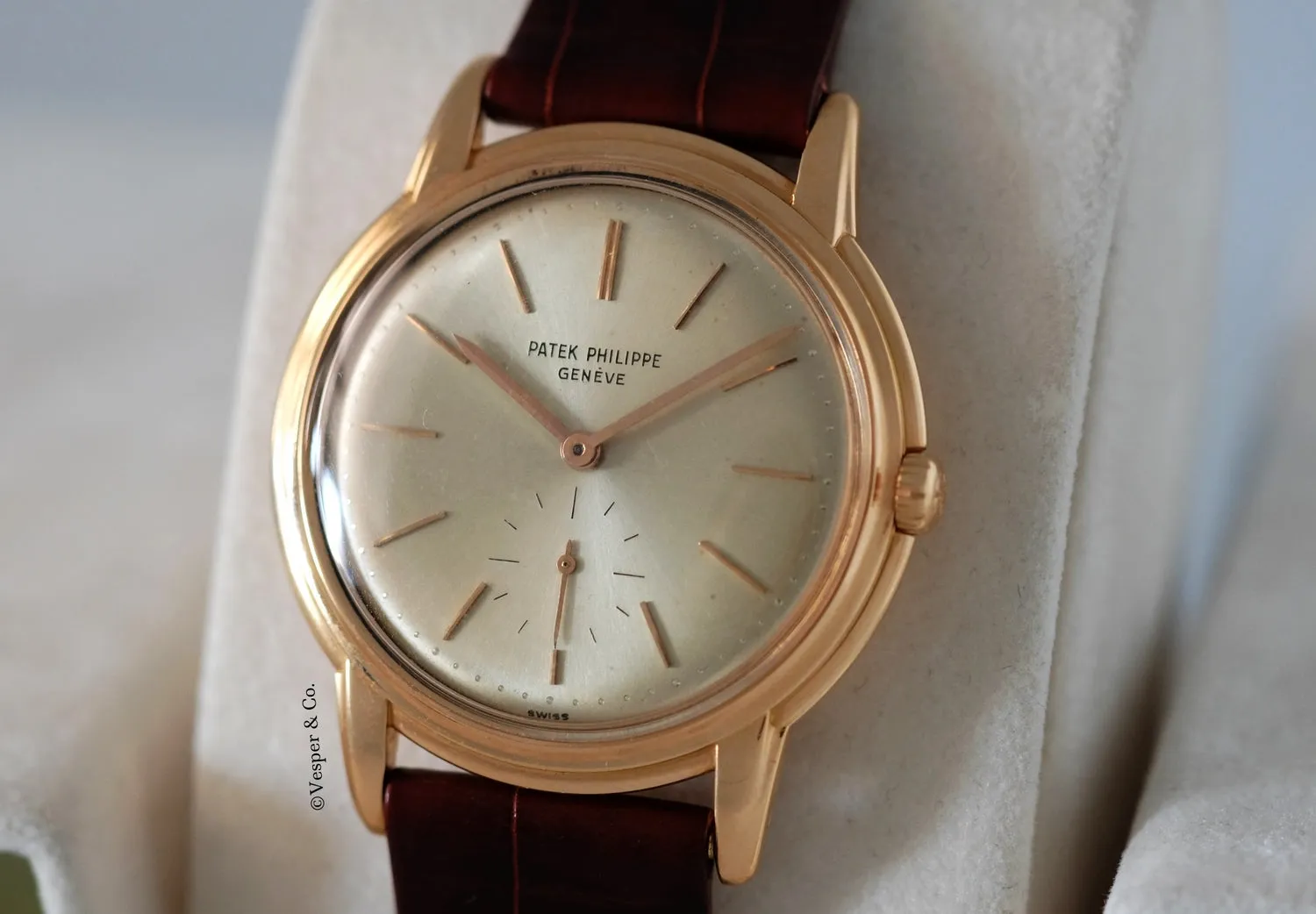 Patek Philippe White Gold Ref. 3445