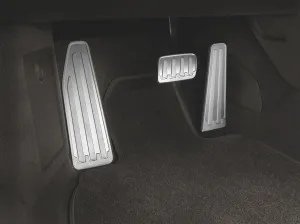 Porsche Tequipment PDK Pedals and Footrest in Aluminium for Porsche 911 Carrera (991)