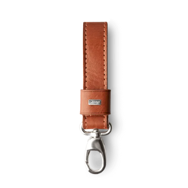 Premium Leather Loop Key Ring