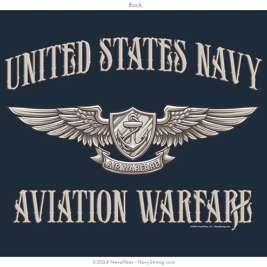 "Enlisted Aviation Warfare" Sweatshirt | Navy