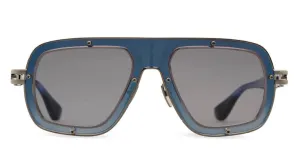 RAKETO-Antique Silver / Blue Swirl / Dark Grey Gradient