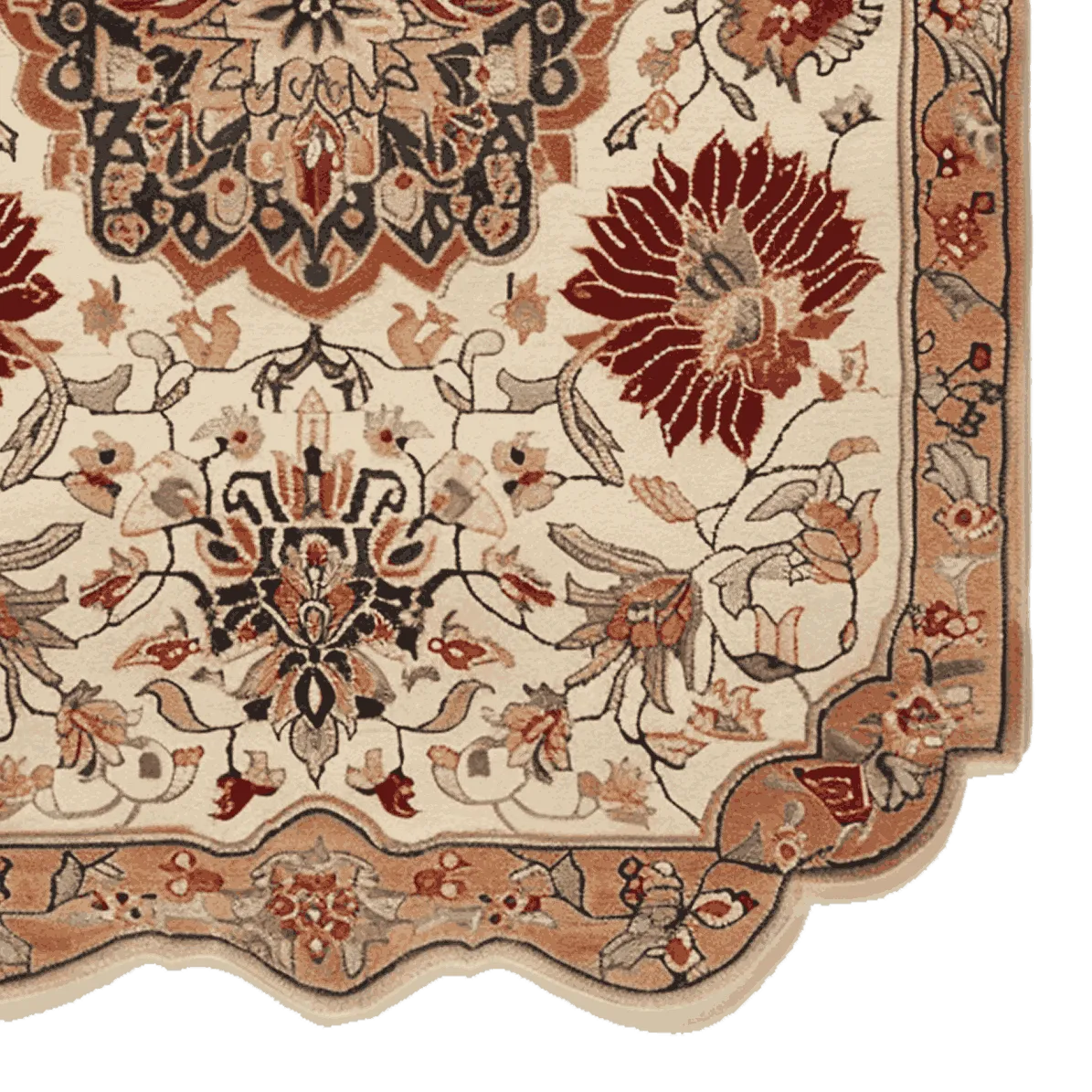 Regal Petal Hand-Tufted Rug