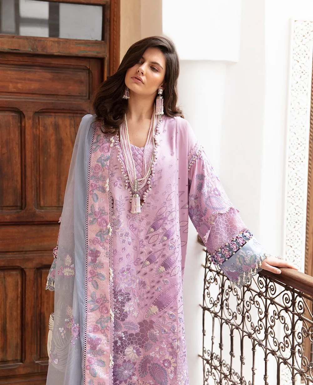 Republic Womenswear | Amaani - Eid Luxury Lawn 2023 | D2-B- FATINE