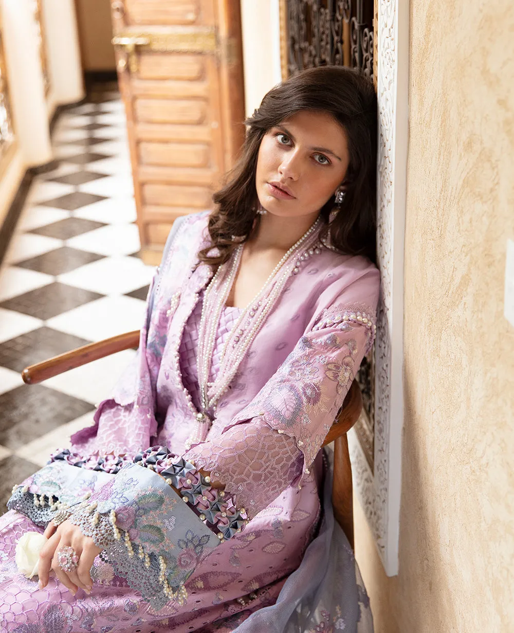 Republic Womenswear | Amaani - Eid Luxury Lawn 2023 | D2-B- FATINE