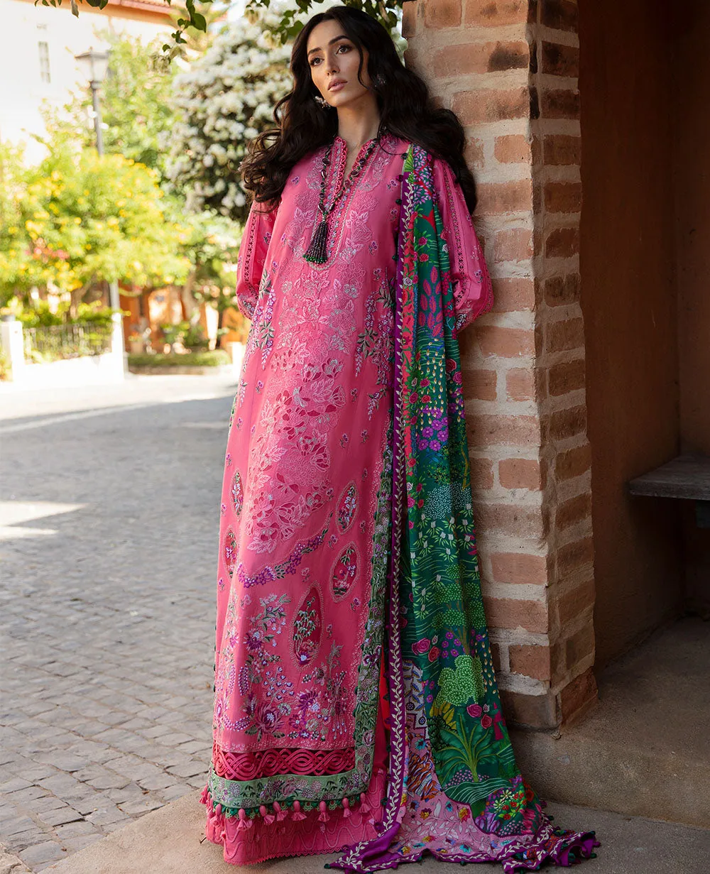 Republic Womenswear | ILANA - EID LUXURY LAWN 2024  | Clèmence (D1-A)