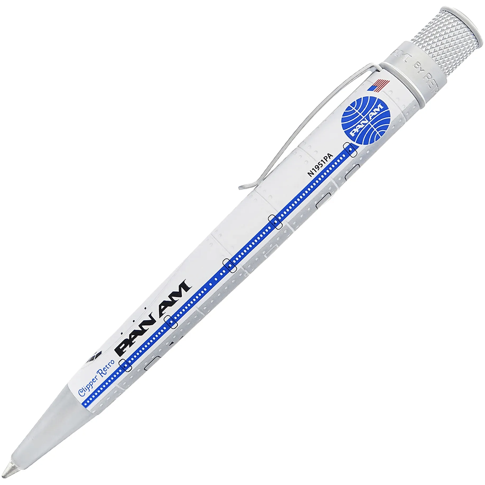Retro51 Tornado Vintage Metalsmith - Pan Am - Clipper Retro Rollerball