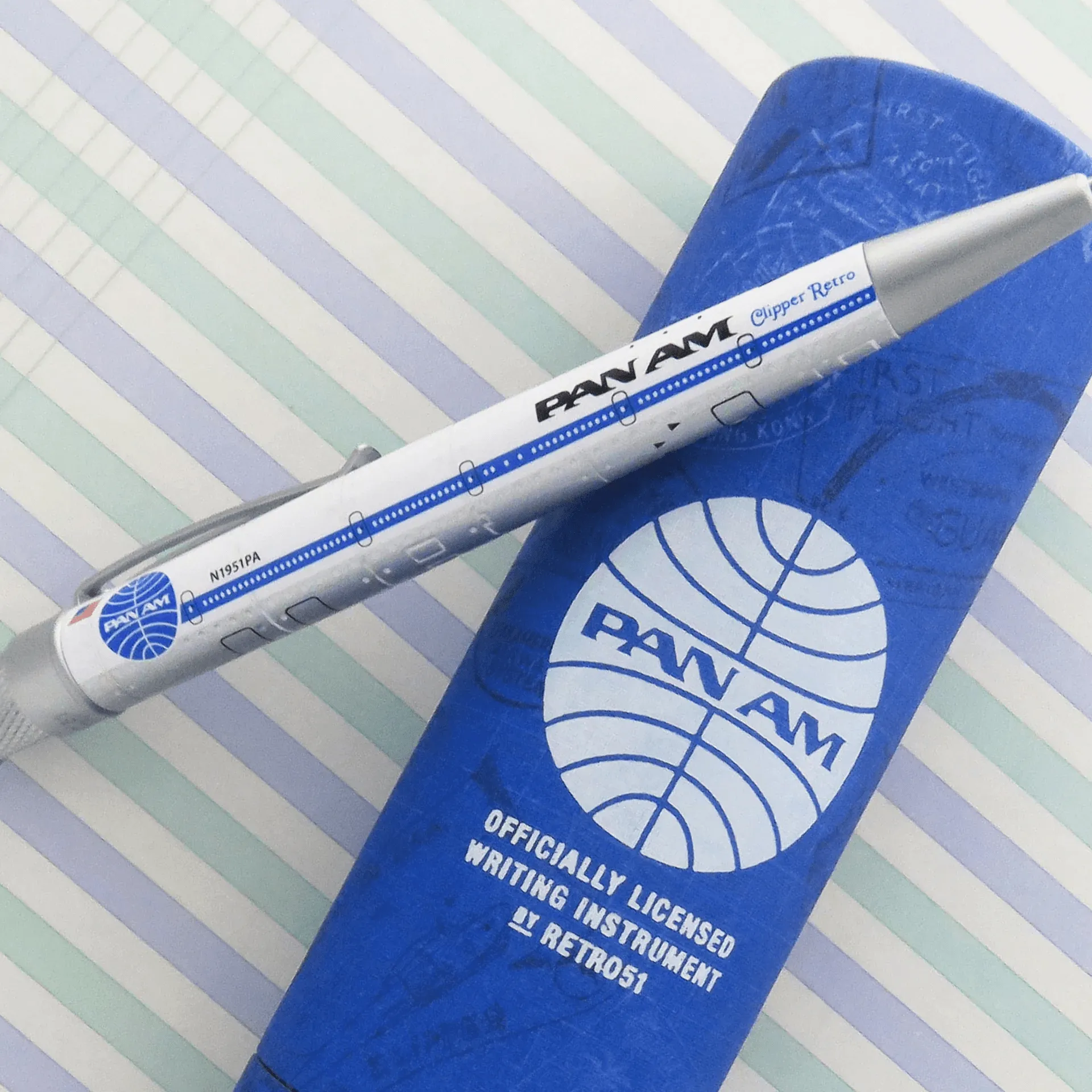 Retro51 Tornado Vintage Metalsmith - Pan Am - Clipper Retro Rollerball