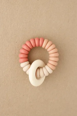 Ring Freezer Teether - Maroon
