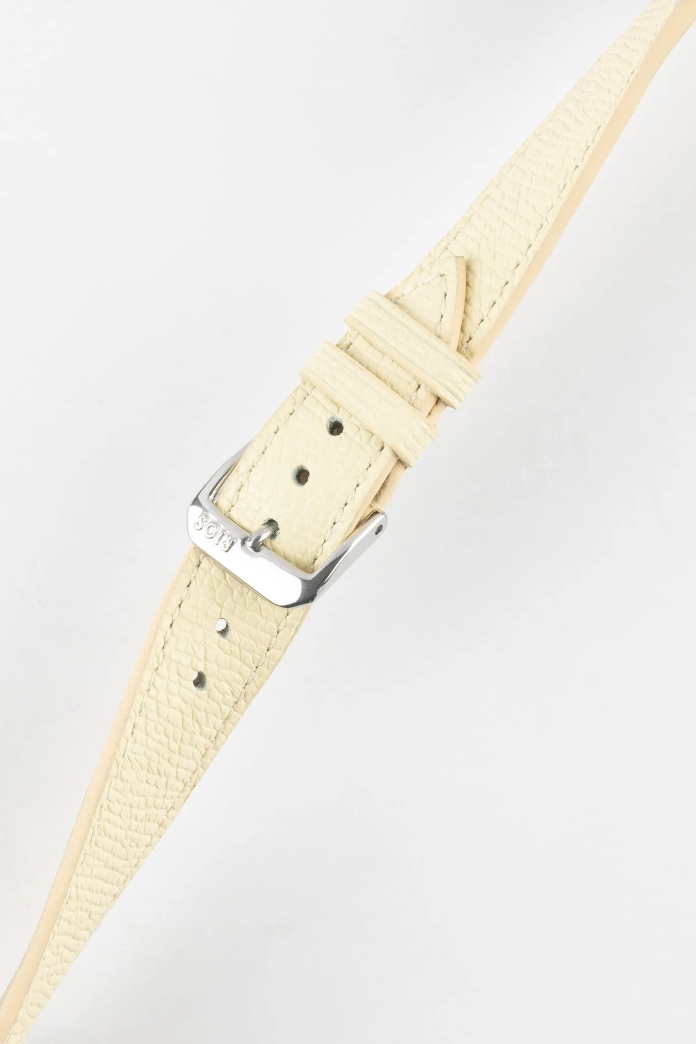RIOS1931 FRENCH Leather Watch Strap in SAND