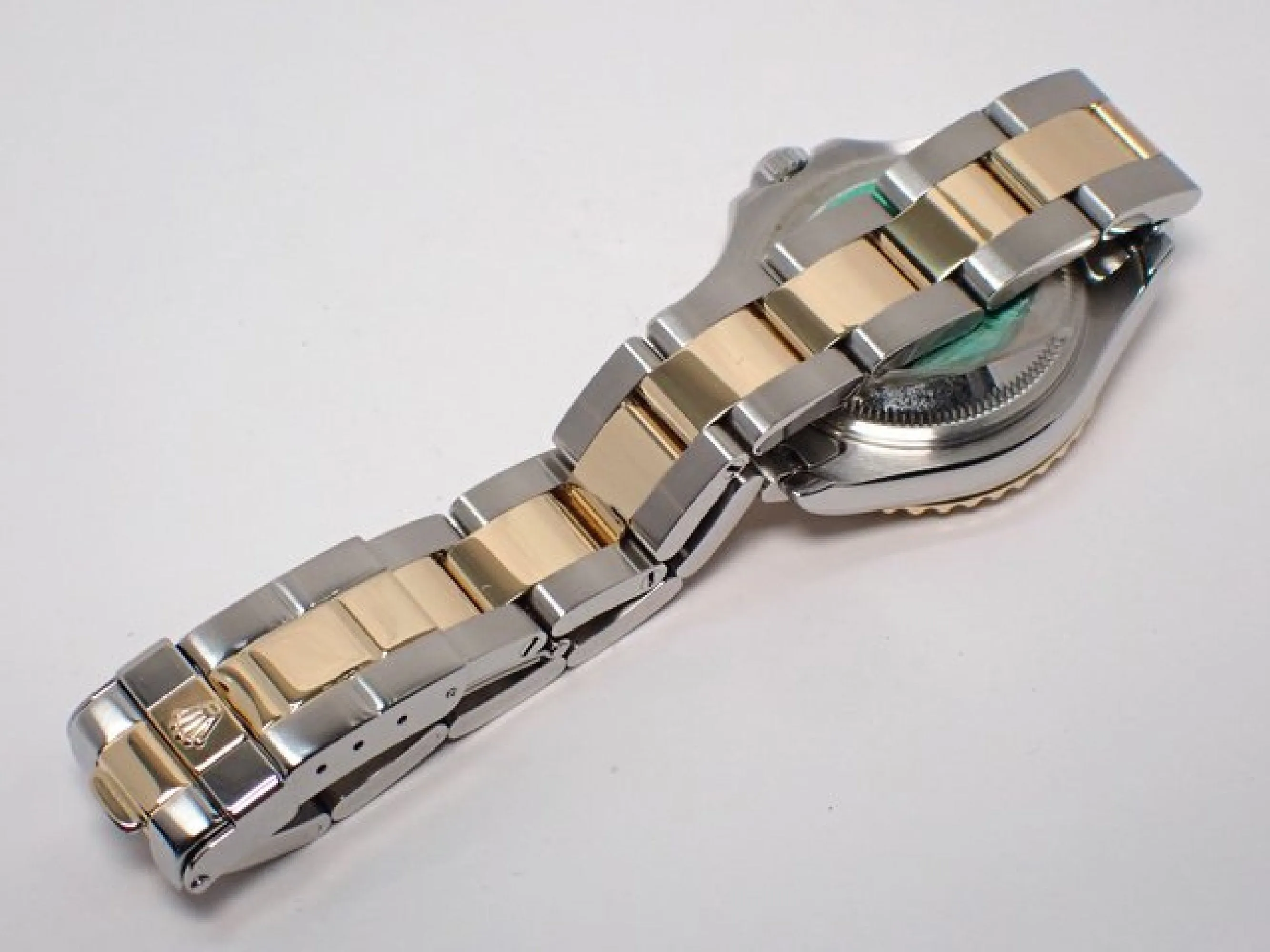 ROLEX YACHT-MASTER 29 MM white 169623 D series 18KYG combination '05 Mens 184059816