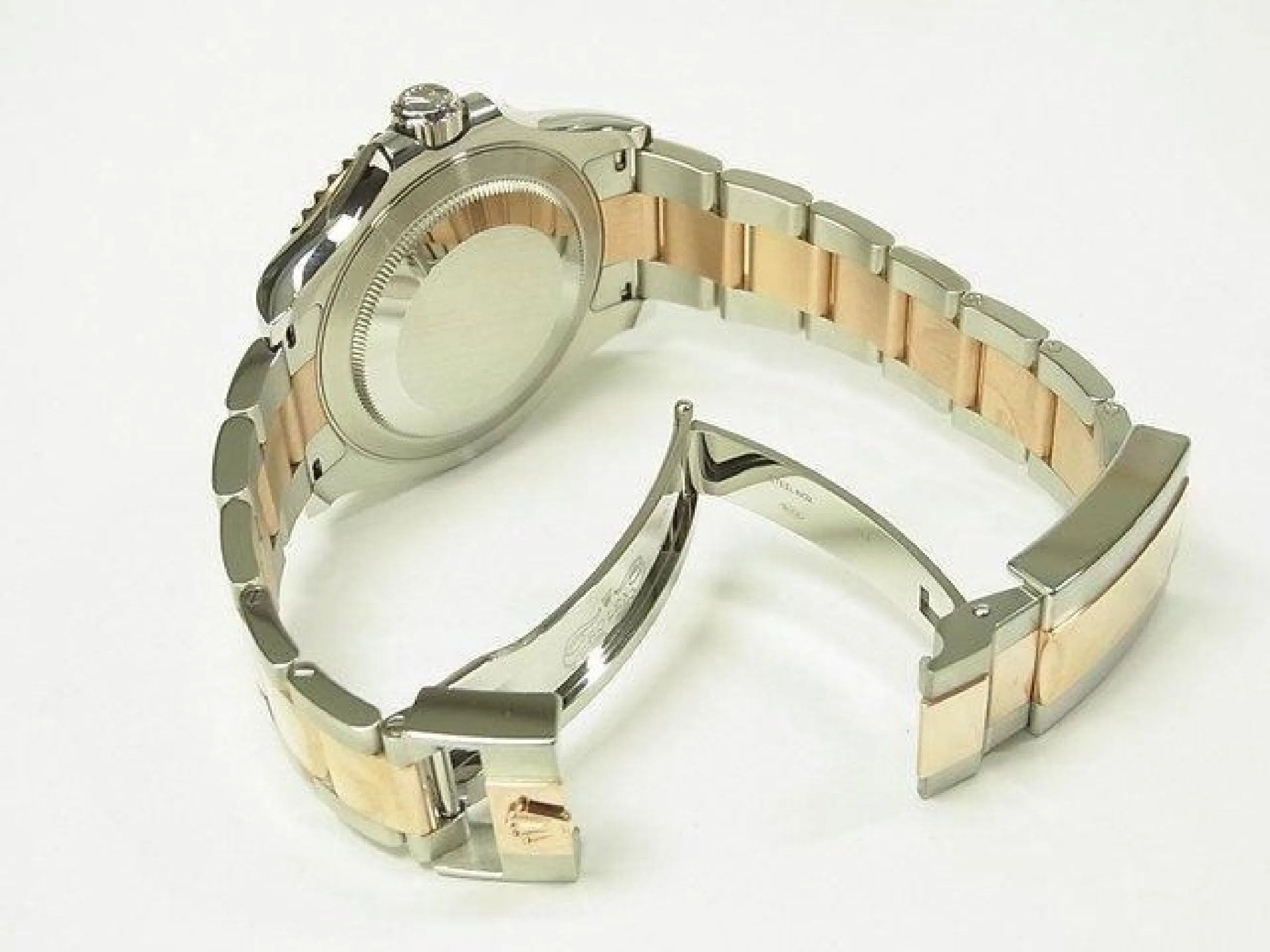 ROLEX YACHT-MASTER 40 SS x Everose Gold combination black Dial 126621 '24 purchased Mens 182621363
