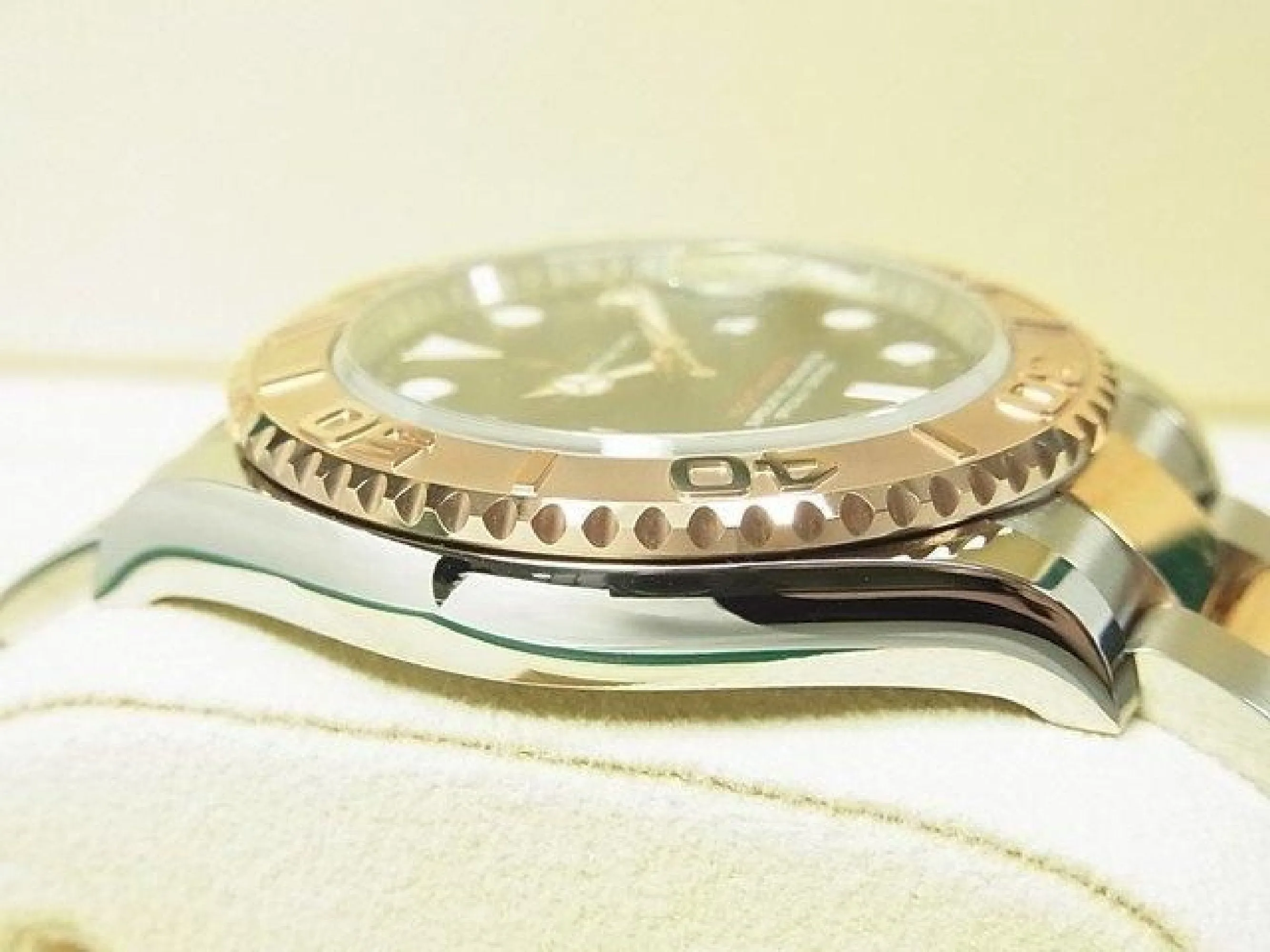 ROLEX YACHT-MASTER 40 SS x Everose Gold combination black Dial 126621 '24 purchased Mens 182621363