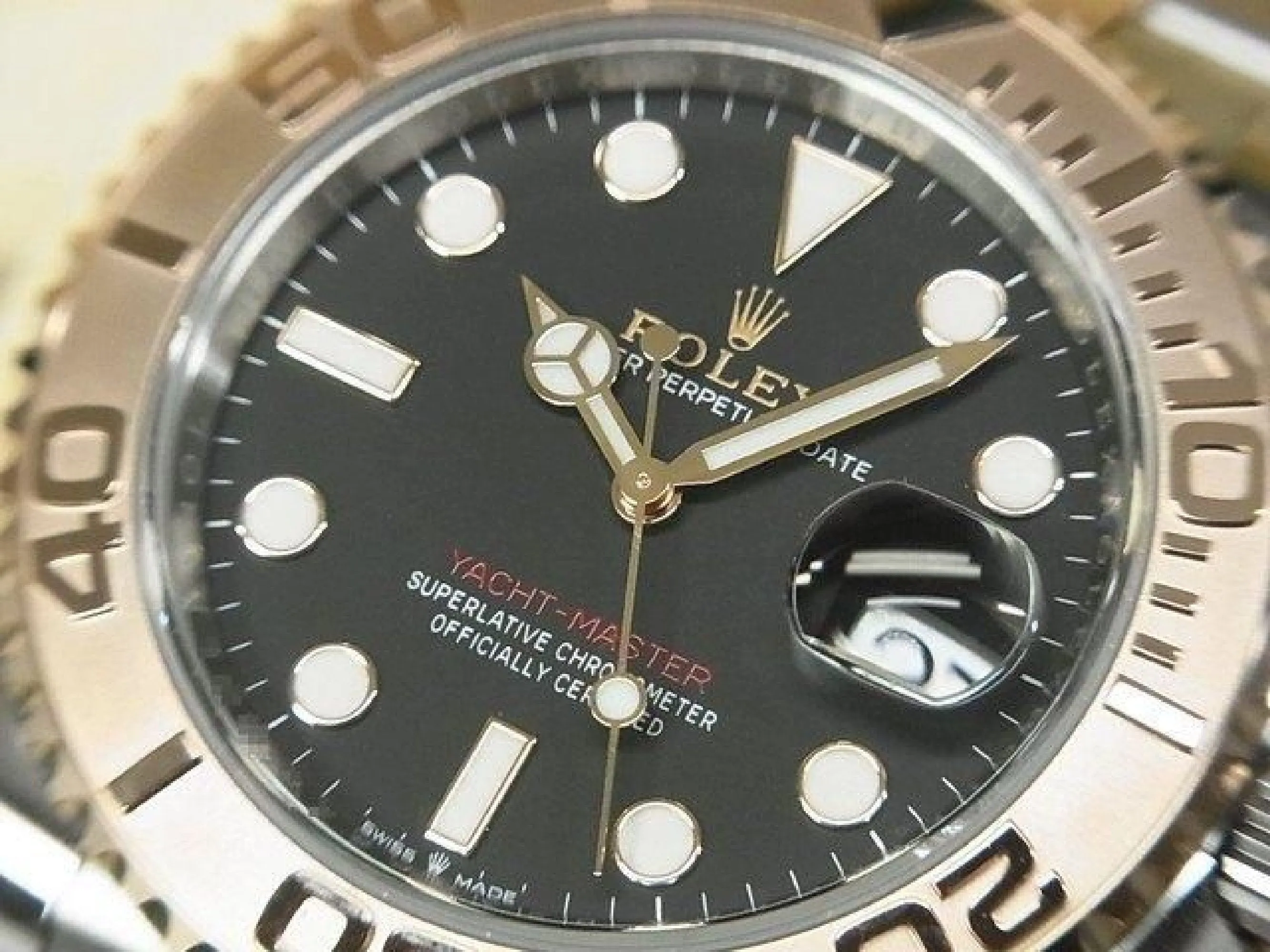 ROLEX YACHT-MASTER 40 SS x Everose Gold combination black Dial 126621 '24 purchased Mens 182621363