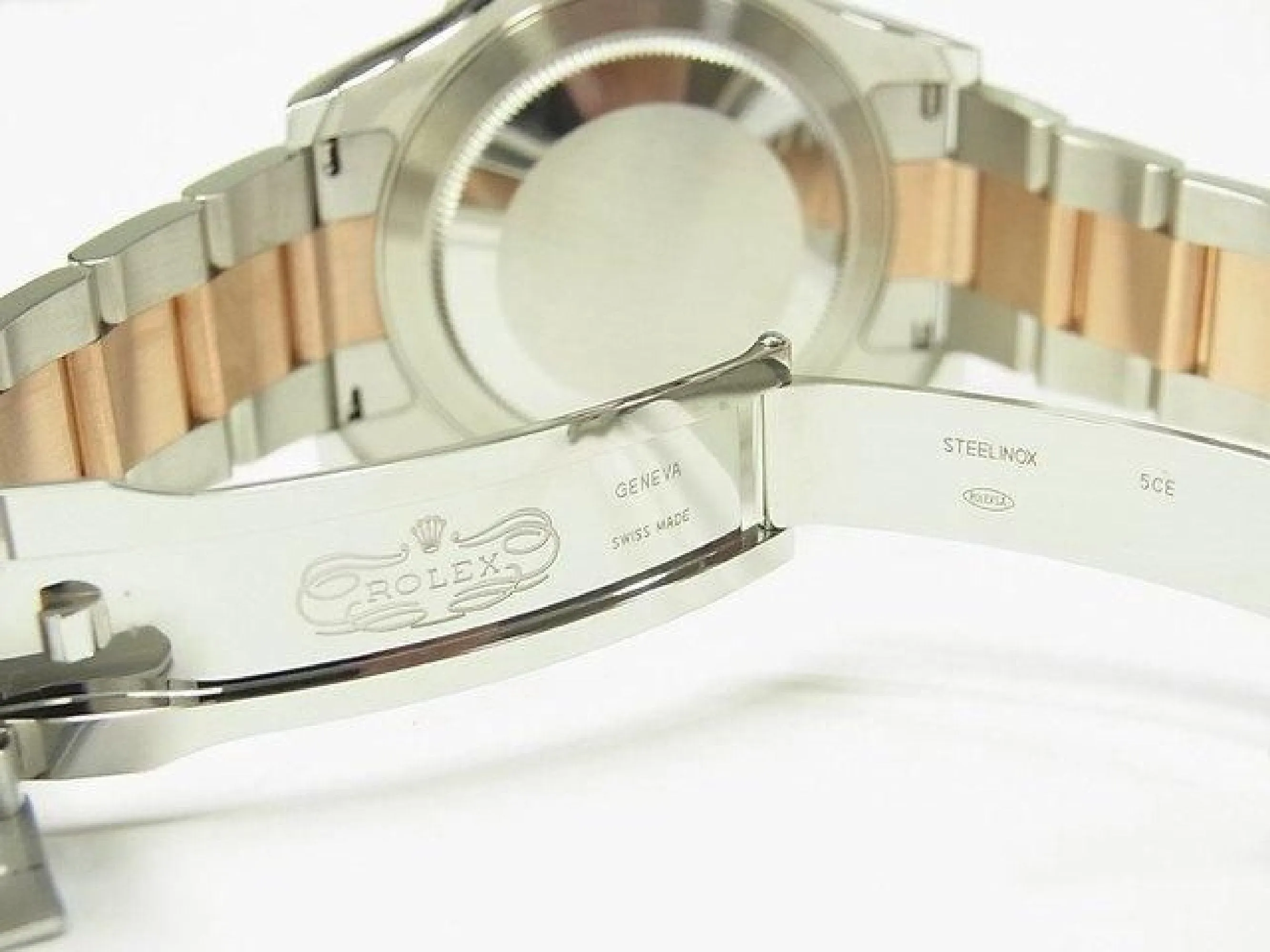 ROLEX YACHT-MASTER 40 SS x Everose Gold combination black Dial 126621 '24 purchased Mens 182621363