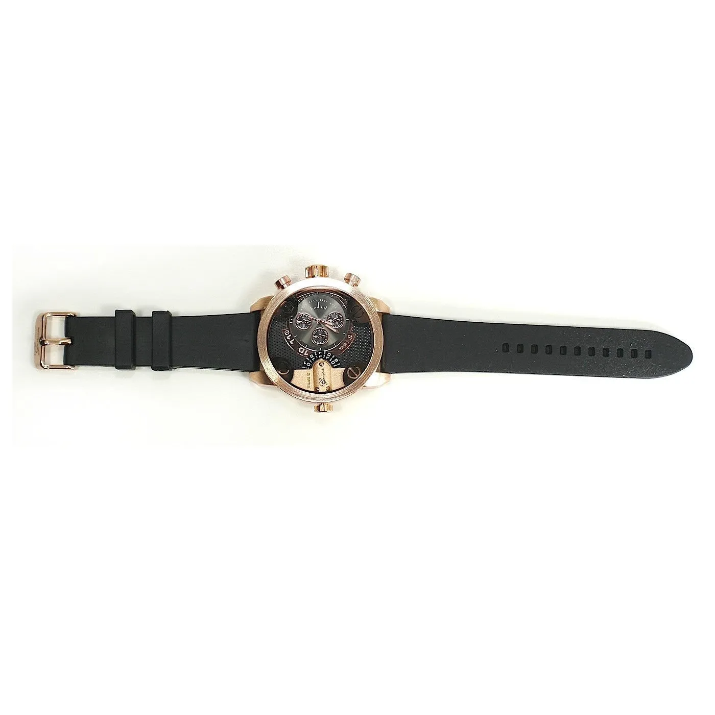 Rose Gold Black (Little Daddy Style) Watch