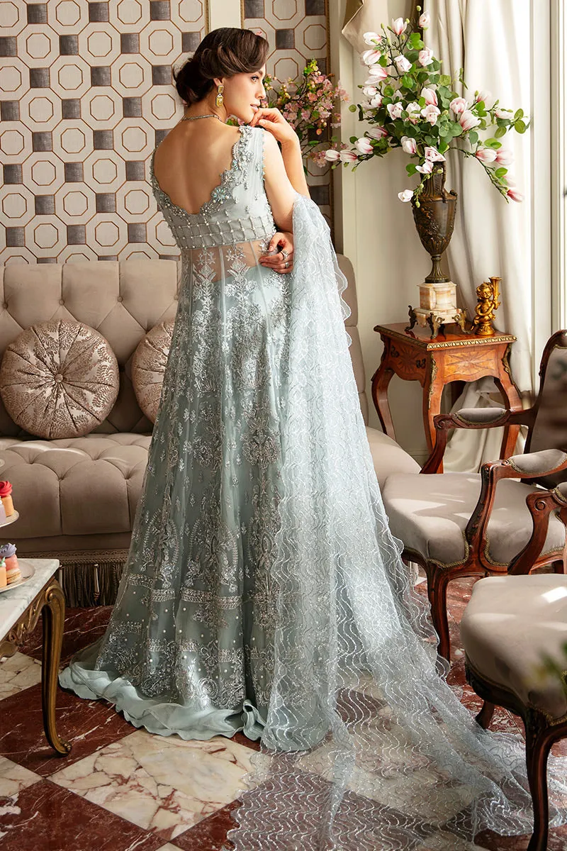 Sabine TDL22-08 | Mushq Serendipity Trousseau De Luxe 2022 Luxury Wedding Collection | Embroidered Net Suits
