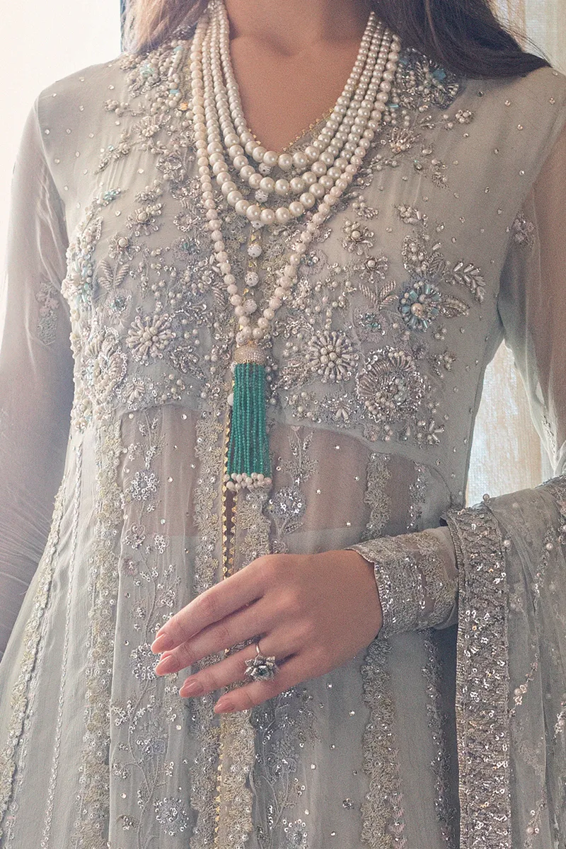 SCOTCH MIST | Mushq Monsoon Wedding Luxury Chiffon Collection 2022 |  Unstitched Embroidered Chiffon Suits