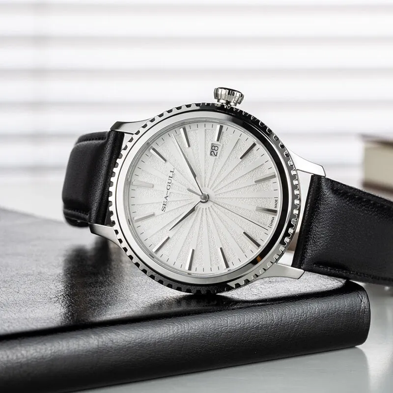 Seagull Fashion Business Style Sapphire Crystal Automatic Watch 819.12.5129