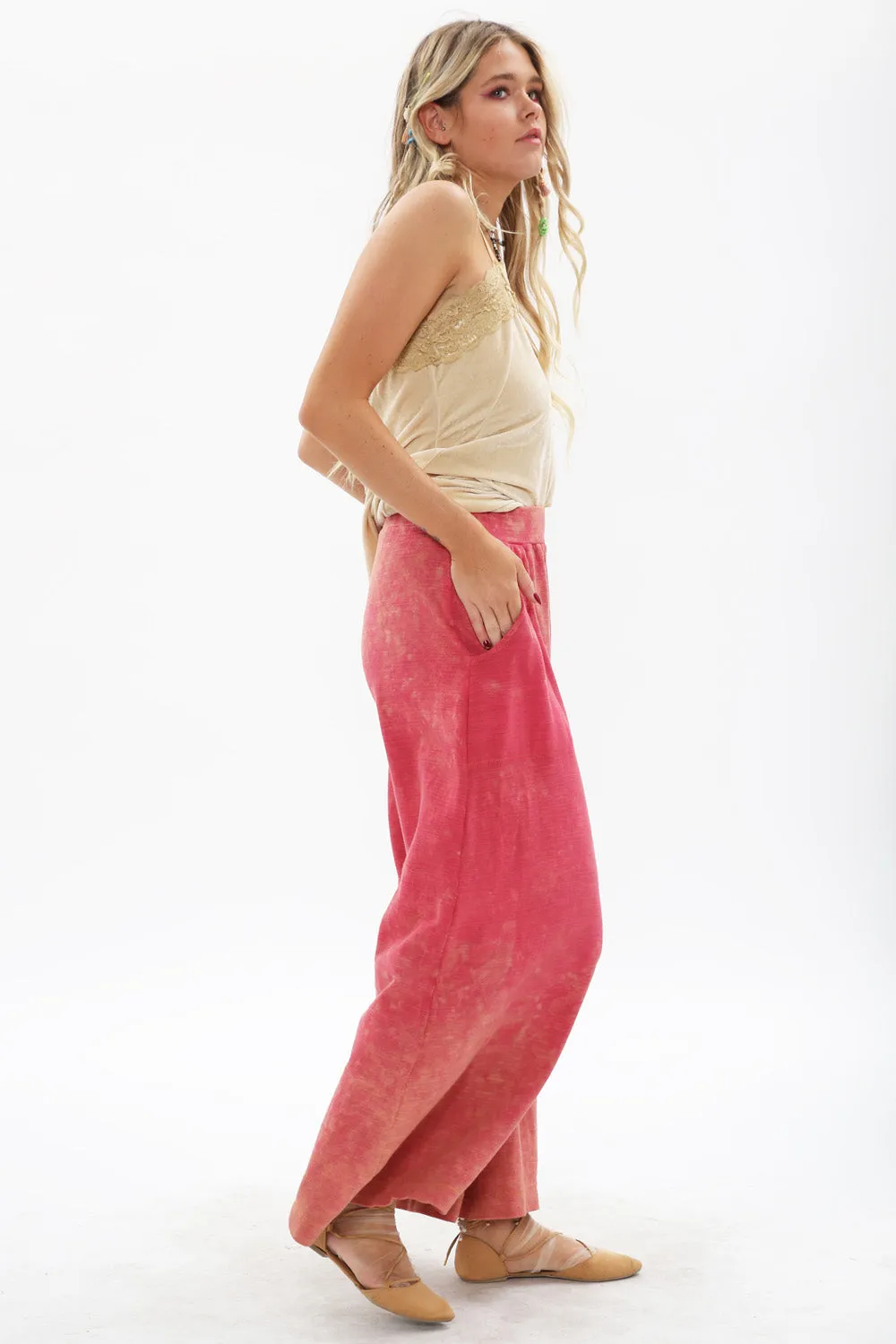 She Does Not Care Knit Pant by Aratta