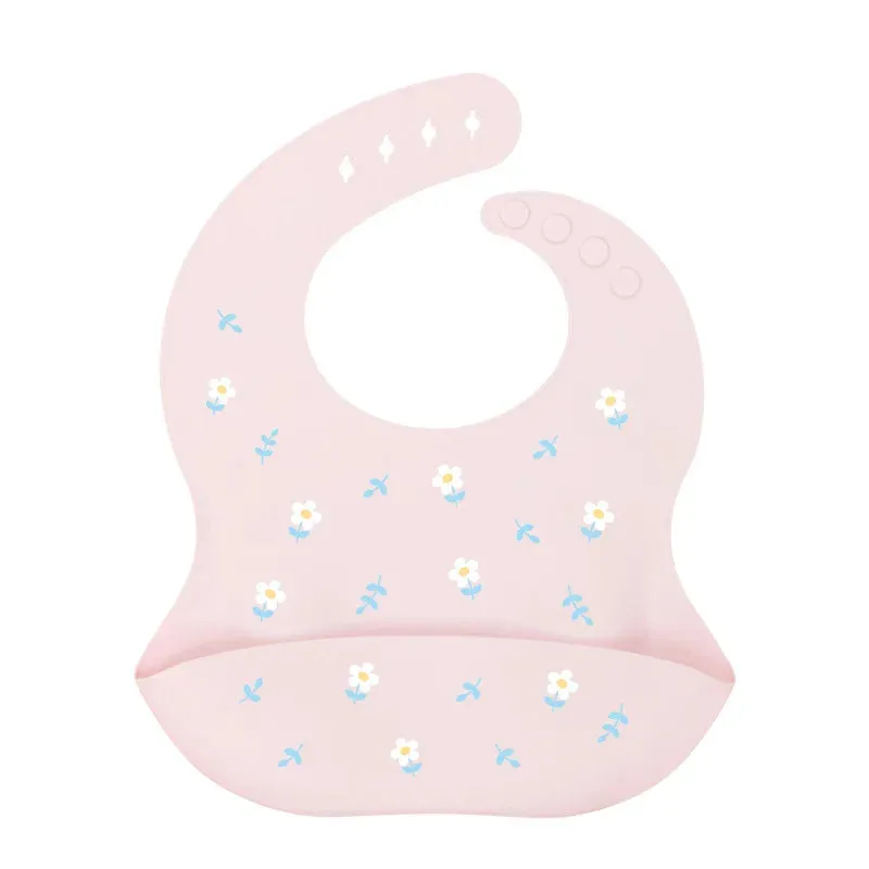 Silicone Kids Adjustable Bibs