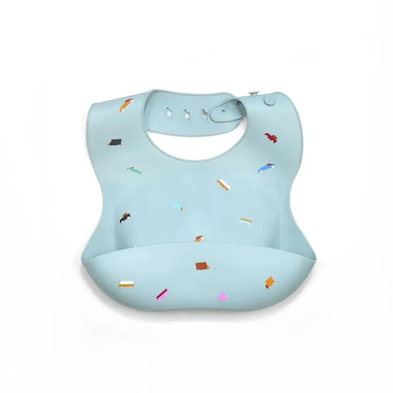 Silicone Kids Adjustable Bibs
