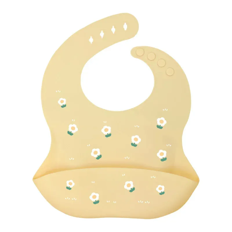 Silicone Kids Adjustable Bibs