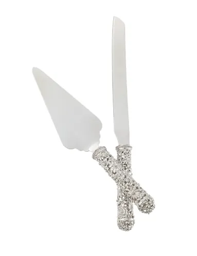 Silver Everleigh Dessert Serving Set by Olivia Riegel