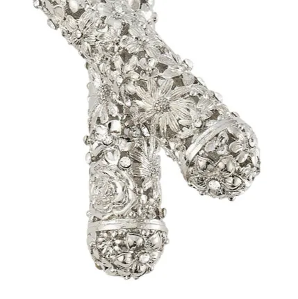 Silver Everleigh Dessert Serving Set by Olivia Riegel