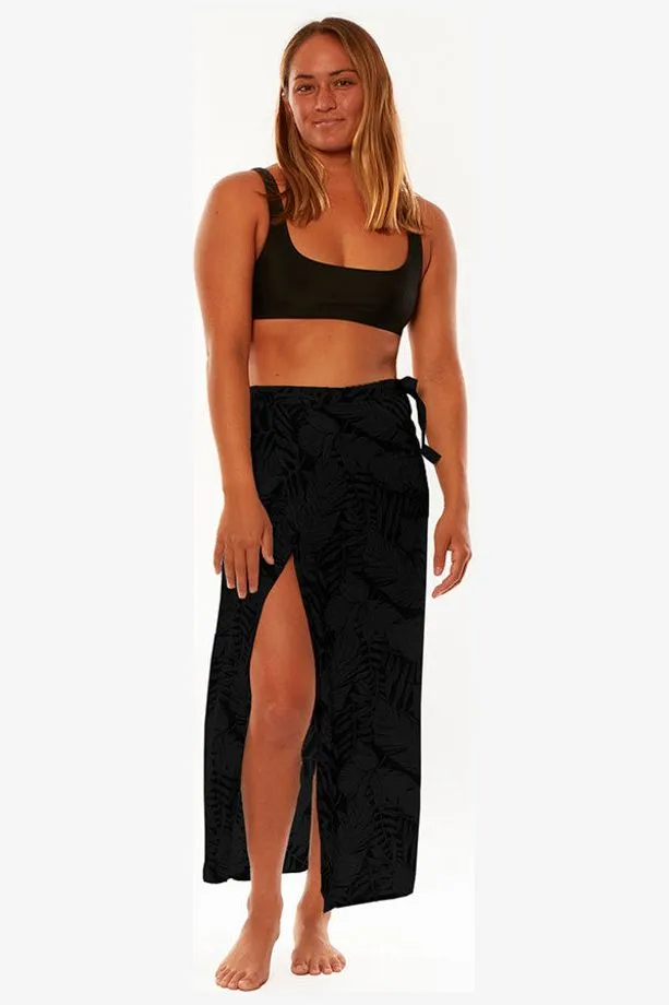 SISSTREVOLUTION SOLID LEDA BRALETTE TOP - SOLID BLACK
