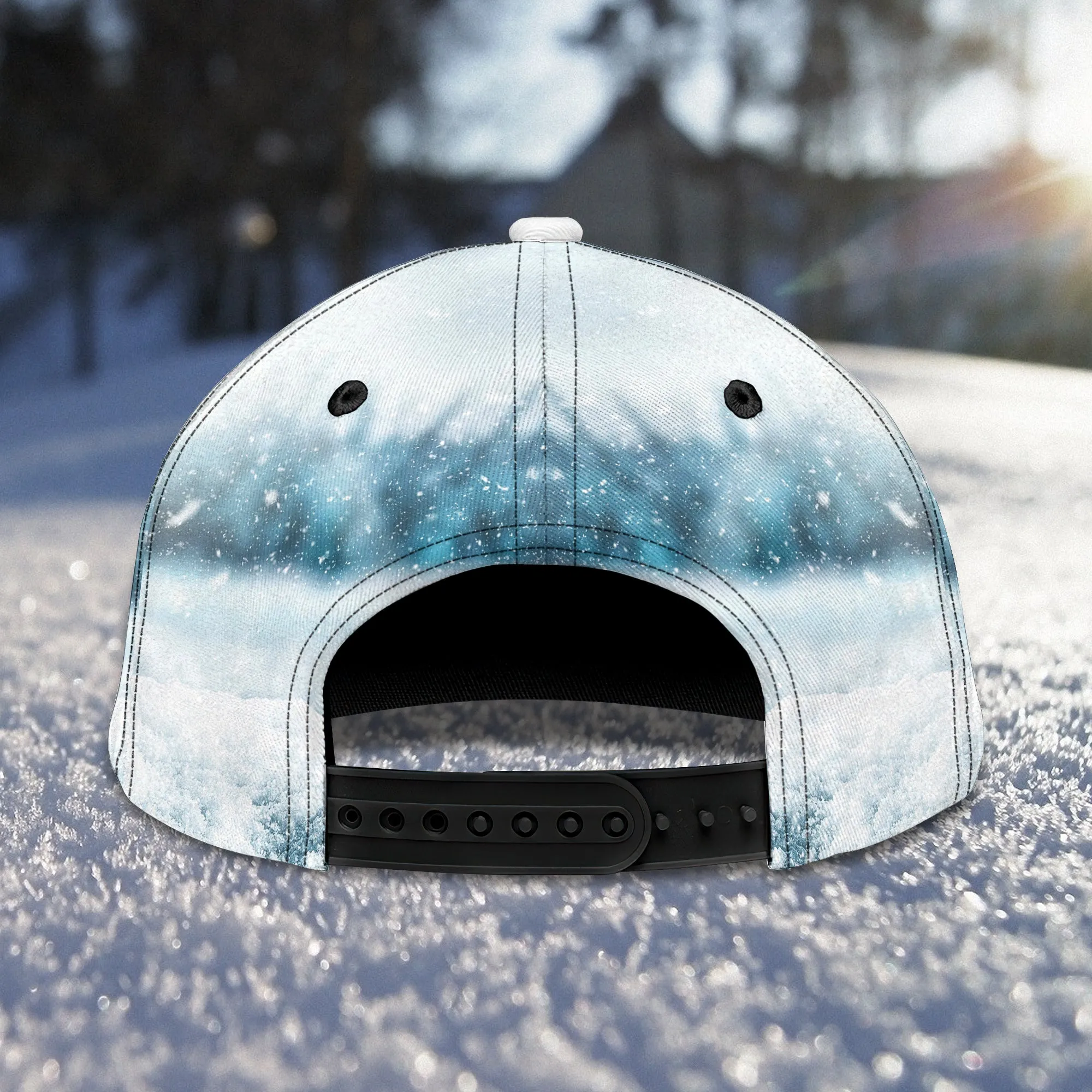 Skiing 2- Personalized Name Cap -Loop- Hd98 74