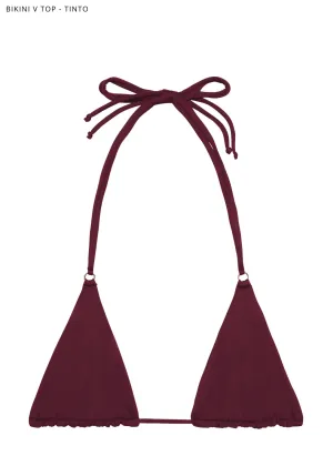 SKYLER-BIKINI V TOP-TINTO