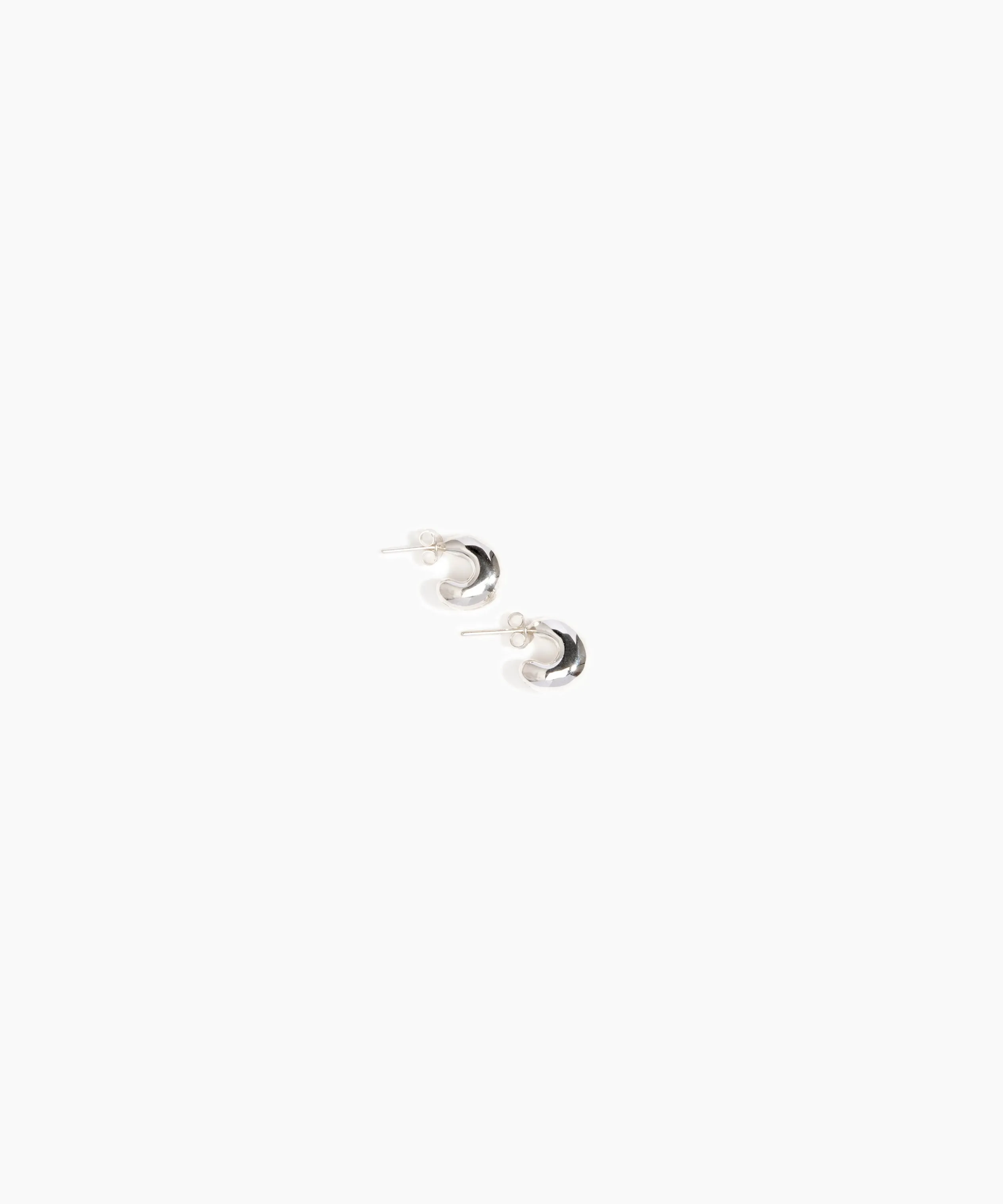 Small Liquid Loop Earrings